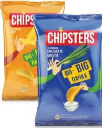 FLINT CHIPSTER`S Чипсы в ассортименте 160г