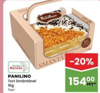 Panilino Торт Сметанный 1Кг