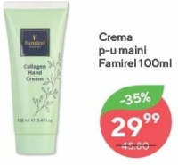 Cremă pentru mâini Famirel 100ml
