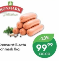 Bonmark Сосиски Молочные 1кг