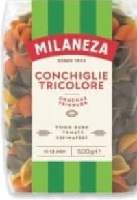 Milaneza Макаронные изделия трехцветные 500г