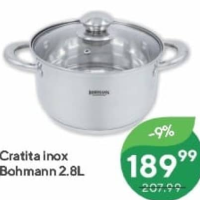 Bohmann Кастрюля из нержавеющей стали 2.8л