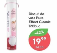 Cleanic Ватные диски Pure Effect 120шт