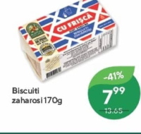 Сахарное печенье со сливками 170г