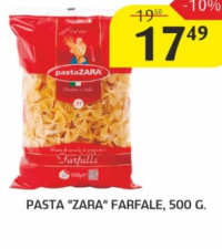 Zara Pasta Farfale, 500 g