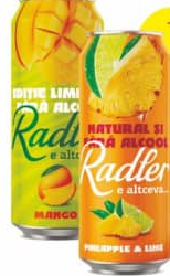 Слабоалкогольный напиток "Radler" в ассортименте, 0.5 л