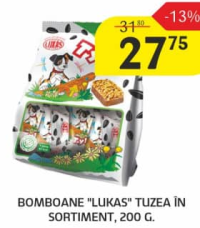 Конфеты "Lukas" Tuzea в ассортименте, 200 г.