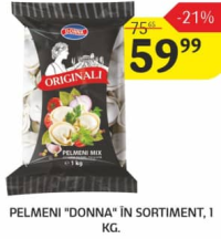 Donna Пельмени в ассортименте, 1 кг