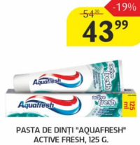 Aquafresh Зубная паста Active Fresh 125 г