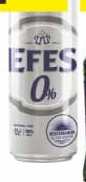 Пиво "Efes" безалкогольное, 0.5 л
