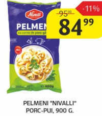 Nivalli Пельмени Свинина-Курица, 900 г