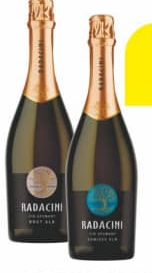 Игристое вино "Radacini" в ассортименте, 0.75 л