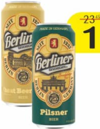 Пиво "Berliner Geschichte" в ассортименте, 0.5 л
