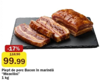 Mezellini Свиная грудинка бекон в маринаде 1 кг