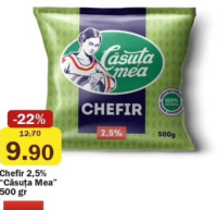 Căsuța Mea Chefir 2,5% 500 gr