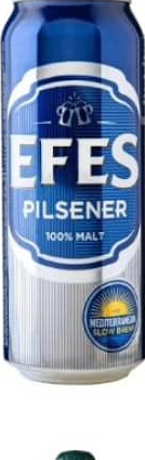 Пиво Pilsener Efes 500 мл