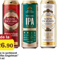 Пиво Volfas Engelman в ассортименте 568 мл