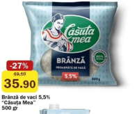 Căsuța Mea Brânză de vaci 5,5% 500 gr