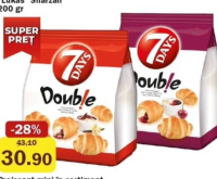 7 Days Мини-круассаны в ассортименте 185г