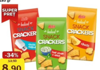 Nefis Крекеры в ассортименте 100г