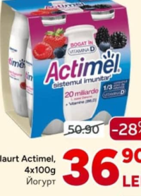 Actimel Iaurt, 4x100g