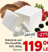 GoodMilk Творог Fita 50%, 800г
