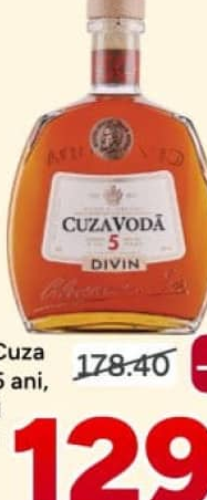 Cuza Vodă Дивин 5 лет 500мл