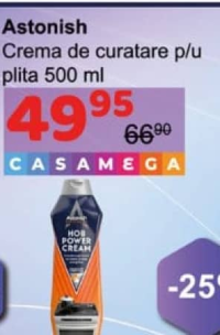 Astonish Crema de curatare p/u plita 500 ml