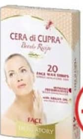 Cera di Cupra Восковые полоски для депиляции лица 20шт