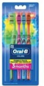 Oral-B Periuta family pack 4 buc colors med
