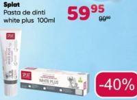 Splat Pasta de dinti white plus 100ml