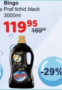 Bingo Praf lichid black 3000ml