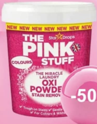 The Pink Stuff Indepartator de pete 1 kg