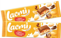 ROSHEN LACMI Ciocolată cu lapte, alune și caramel 295g