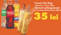Fidesco Café Френч-хот-дог 150г + Газированный напиток 500мл