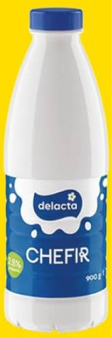 DELACTA Chefir 2.5% 900ml