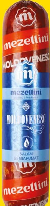 Mezellini Полукопченая колбаса Moldovenesc кг