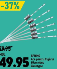 SPRING Шампуры 60см 6шт