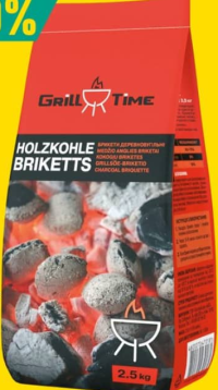 Grilltime Угольные брикеты 2.5кг