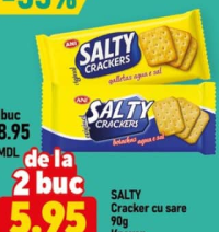 SALTY Крекер с солью 90г