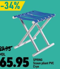 SPRING Стул складной ПВХ