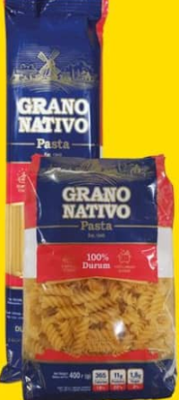 GRANO NATIVO Макароны из твердых сортов пшеницы в ассортименте 400г
