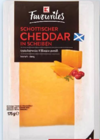 Favourites Сыр Чеддер ломтиками выдержанный 9 месяцев 175 г