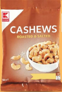K-Classic Кешью жареный и соленый 150г