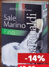 CASA RINALDI Морская соль мелкая 1 кг