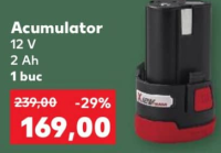 Parkside Аккумулятор 12 В 2 Ач 1 шт.