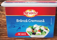 President Brânză cremoasă 500 g