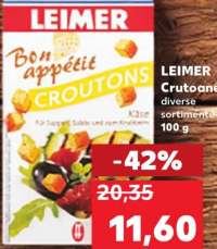 Leimer Сухарики в ассортименте 100 г