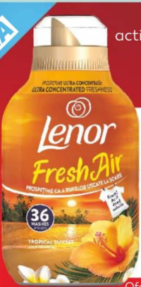 Lenor Кондиционер для белья тропический закат / свежий ветер 504 мл