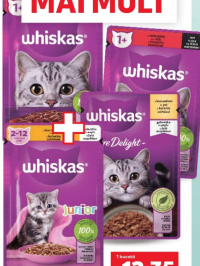 Whiskas Влажный корм для кошек в ассортименте 85 г